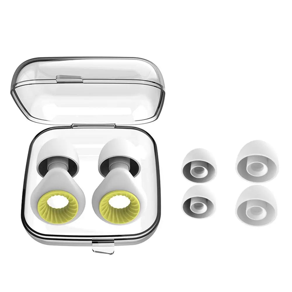 Silikon Ohrstöpsel zur Geräuschreduzierung – Bequemer Schlaf & Schutz in jeder Umgebung - Earplugs Pro