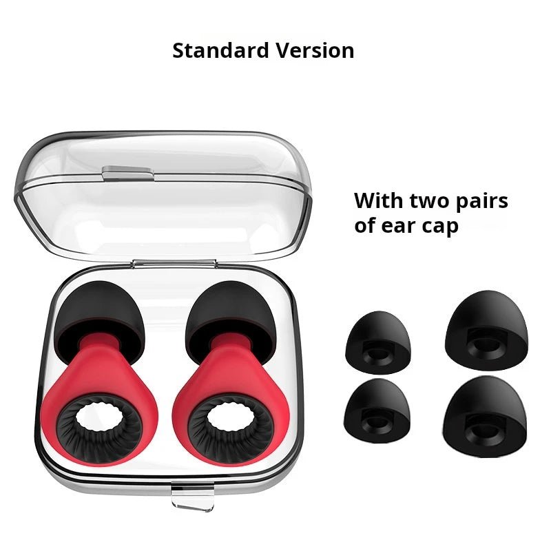 Silikon Ohrstöpsel zur Geräuschreduzierung – Bequemer Schlaf & Schutz in jeder Umgebung - Earplugs Pro