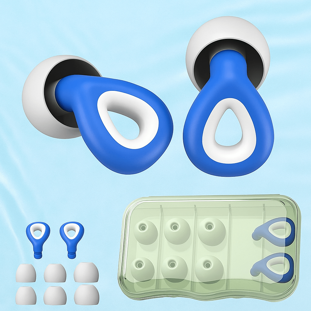 Wasserdichte Ohrstöpsel zum Schwimmen – Tropfenform - Earplugs Pro