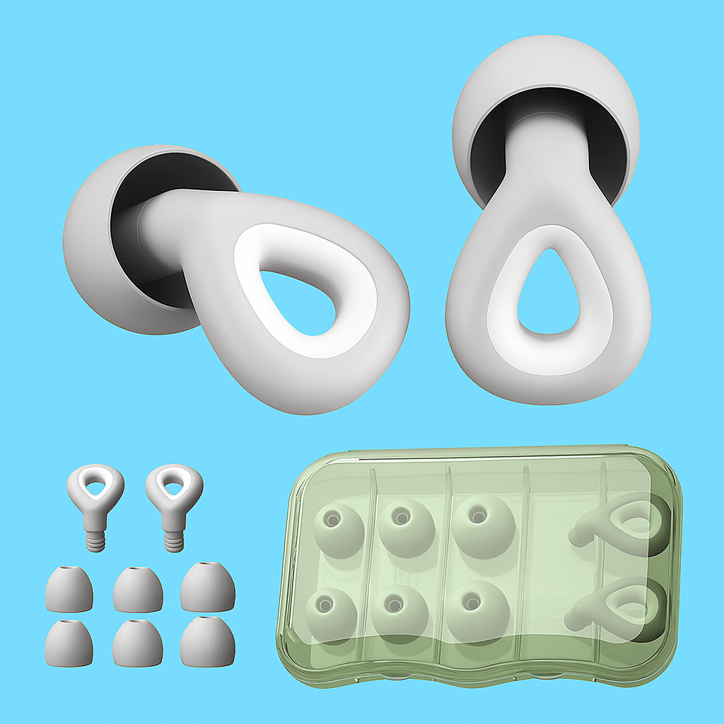 Wasserdichte Ohrstöpsel zum Schwimmen – Tropfenform - Earplugs Pro