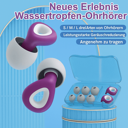 Wasserdichte Ohrstöpsel zum Schwimmen – Tropfenform - Earplugs Pro