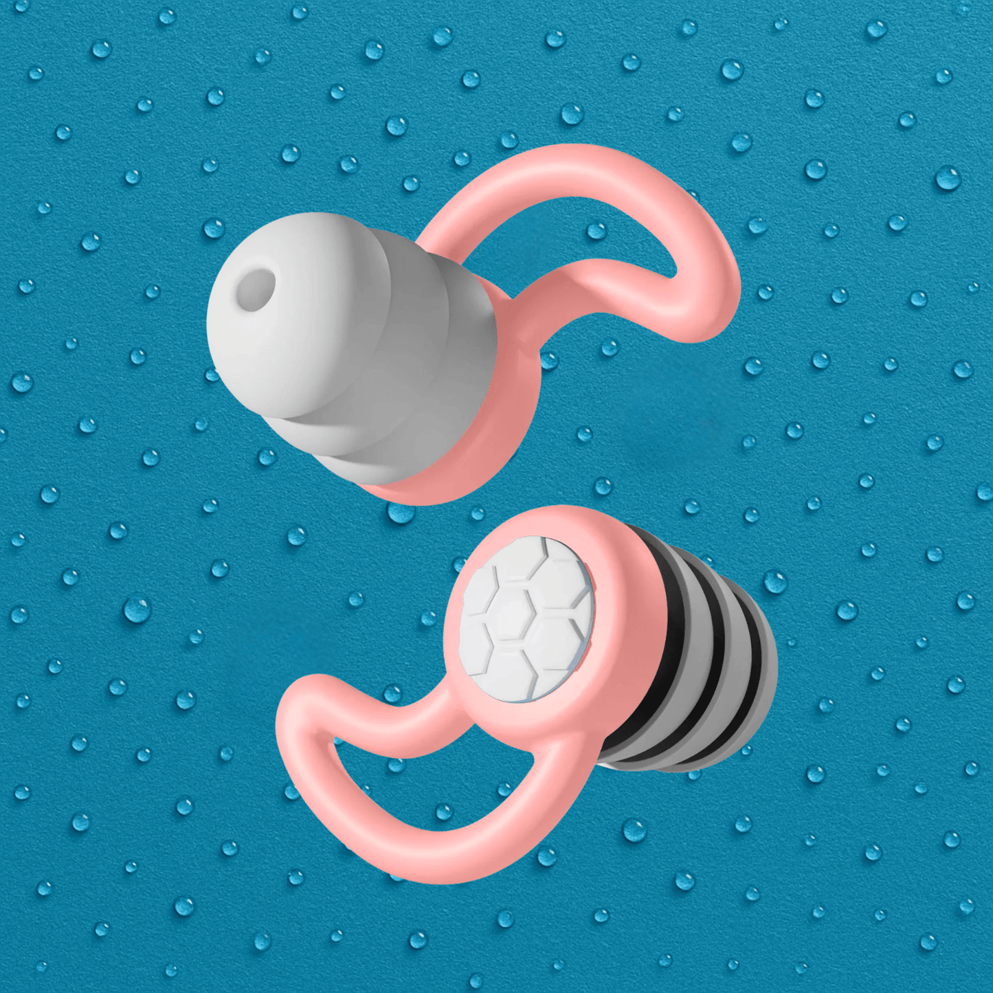 Wasserdichte Schwimm - Ohrstöpsel mit Etui - Earplugs Prime