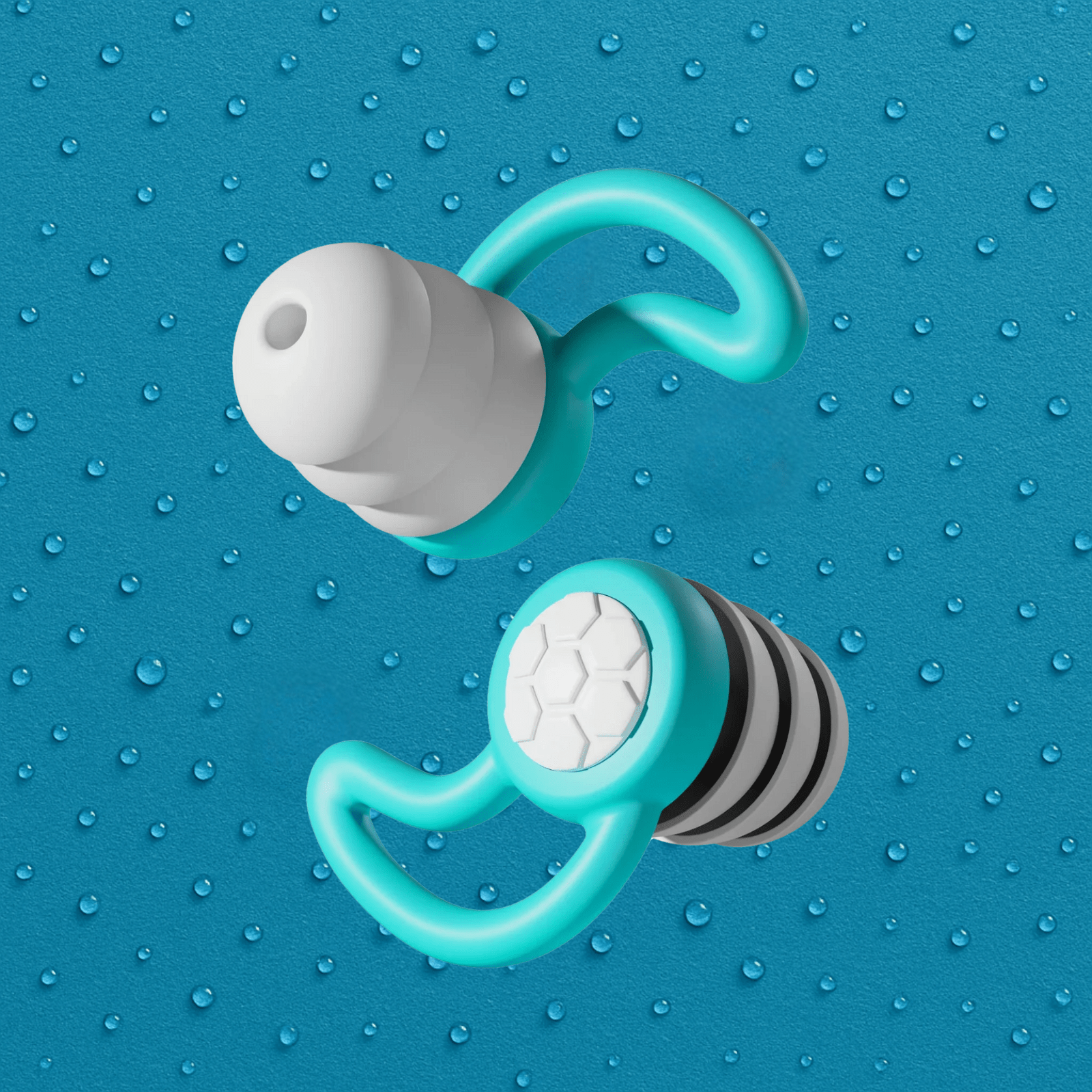 Wasserdichte Schwimm - Ohrstöpsel mit Etui - Earplugs Prime