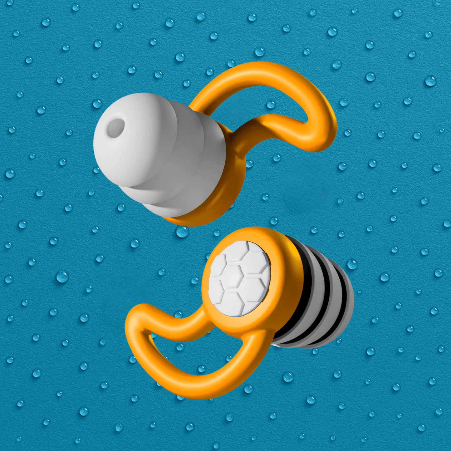 Wasserdichte Schwimm - Ohrstöpsel mit Etui - Earplugs Prime