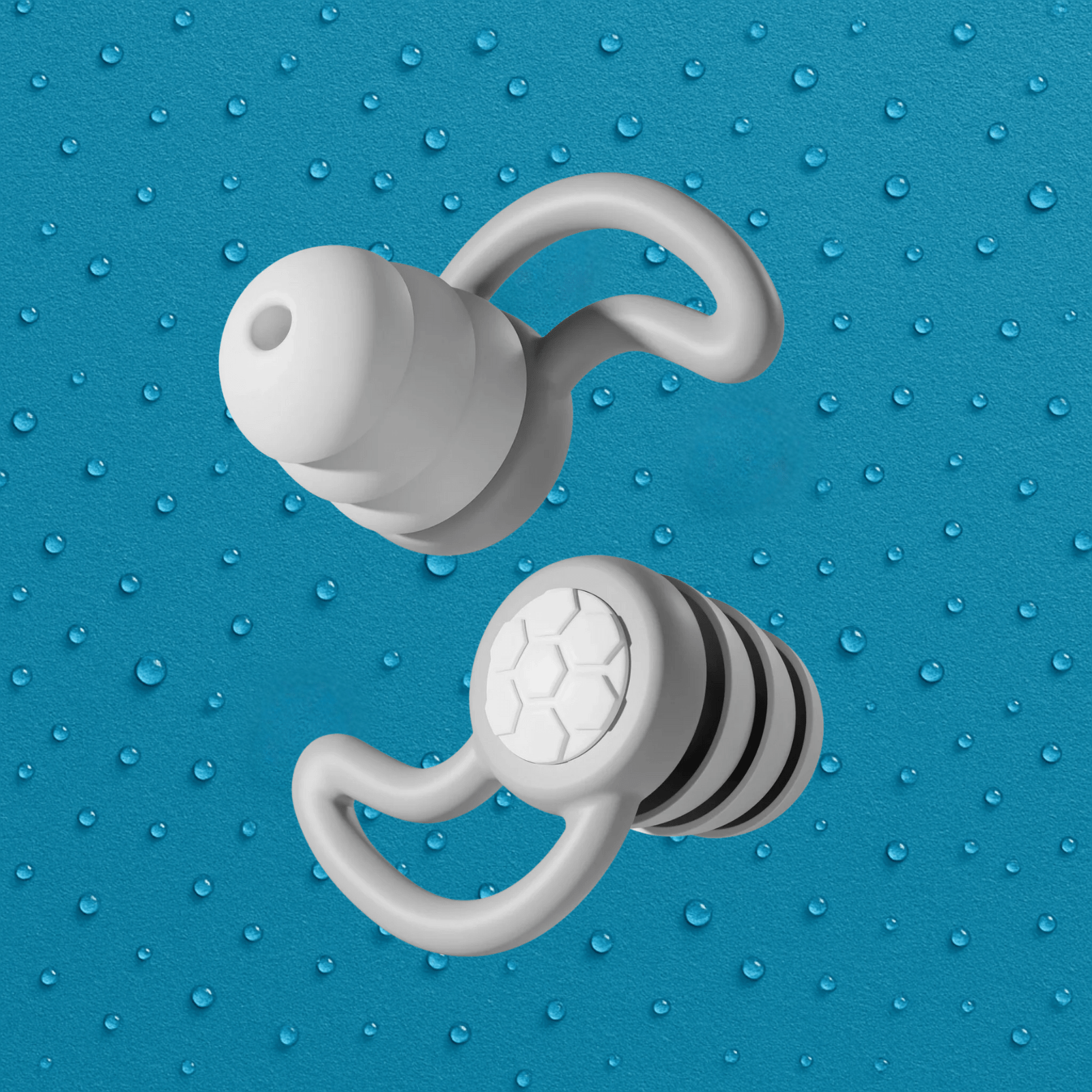 Wasserdichte Schwimm - Ohrstöpsel mit Etui - Earplugs Prime