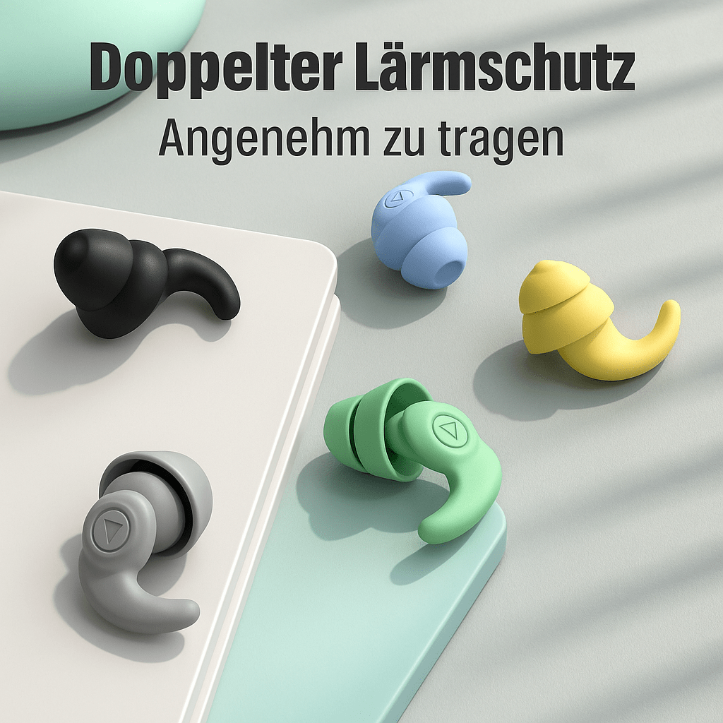 Weiche Silikon - Stöpsel – Für Schlaf - Earplugs Prime