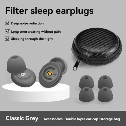 Weiche, superfilterende Ohrstöpsel, Gehörschutz, Geräuschreduzierung, wiederverwendbare Anti - Lärm - Ohrstöpsel für Konzerte, Reisen, Arbeit, Schlafen - Earplugs Prime