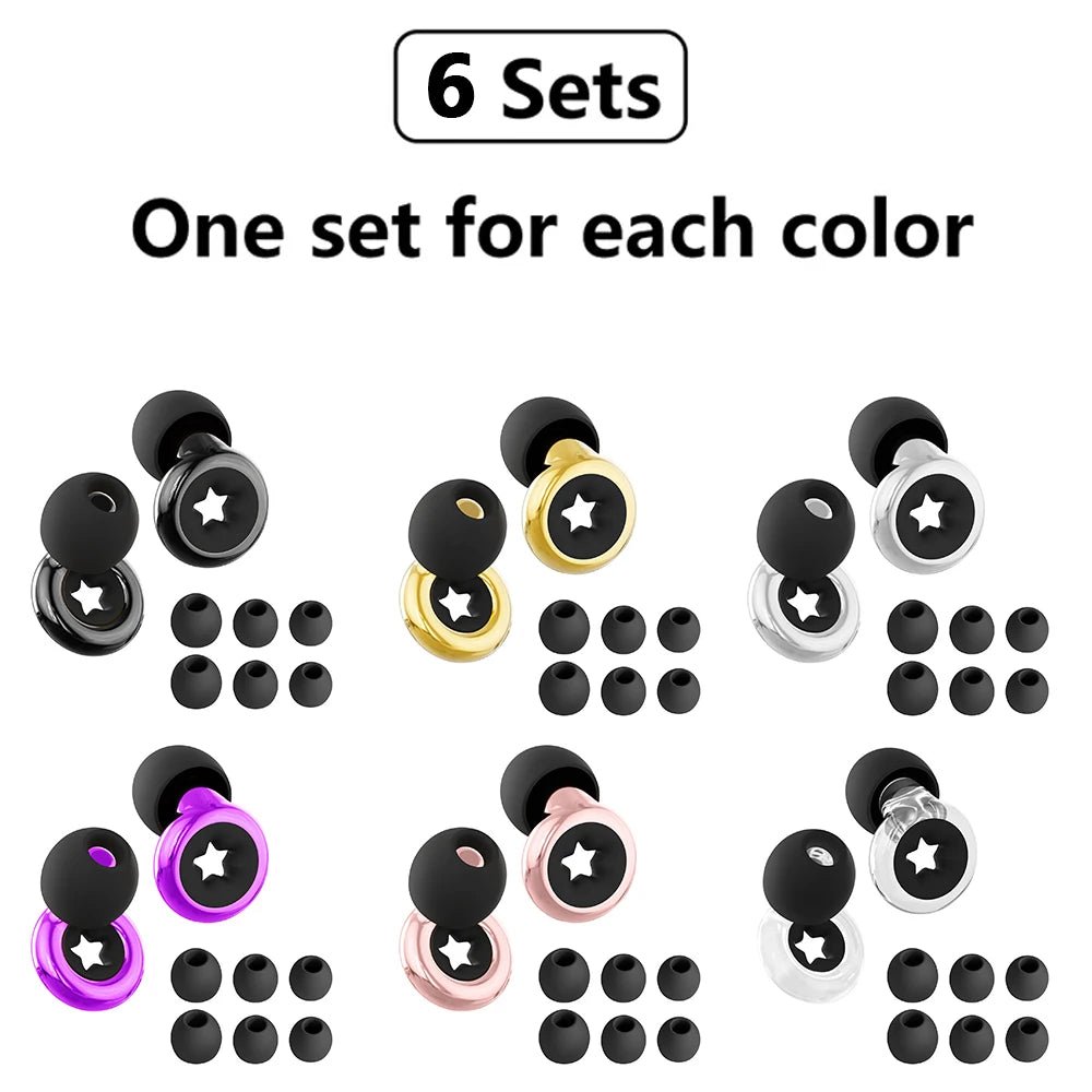 Wiederverwendbare Ohrstöpsel – Lärmlinderung mit klarer Sprache für soziale Versammlungen, Arbeit und Lärmempfindlichkeit – Ohrstöpsel zur Geräuschreduzierung - Earplugs Prime