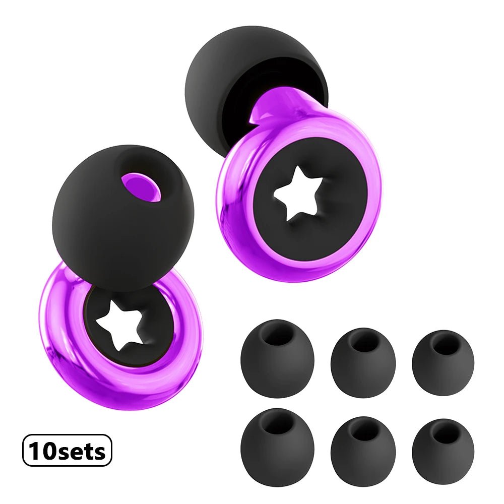 Wiederverwendbare Ohrstöpsel – Lärmlinderung mit klarer Sprache für soziale Versammlungen, Arbeit und Lärmempfindlichkeit – Ohrstöpsel zur Geräuschreduzierung - Earplugs Prime