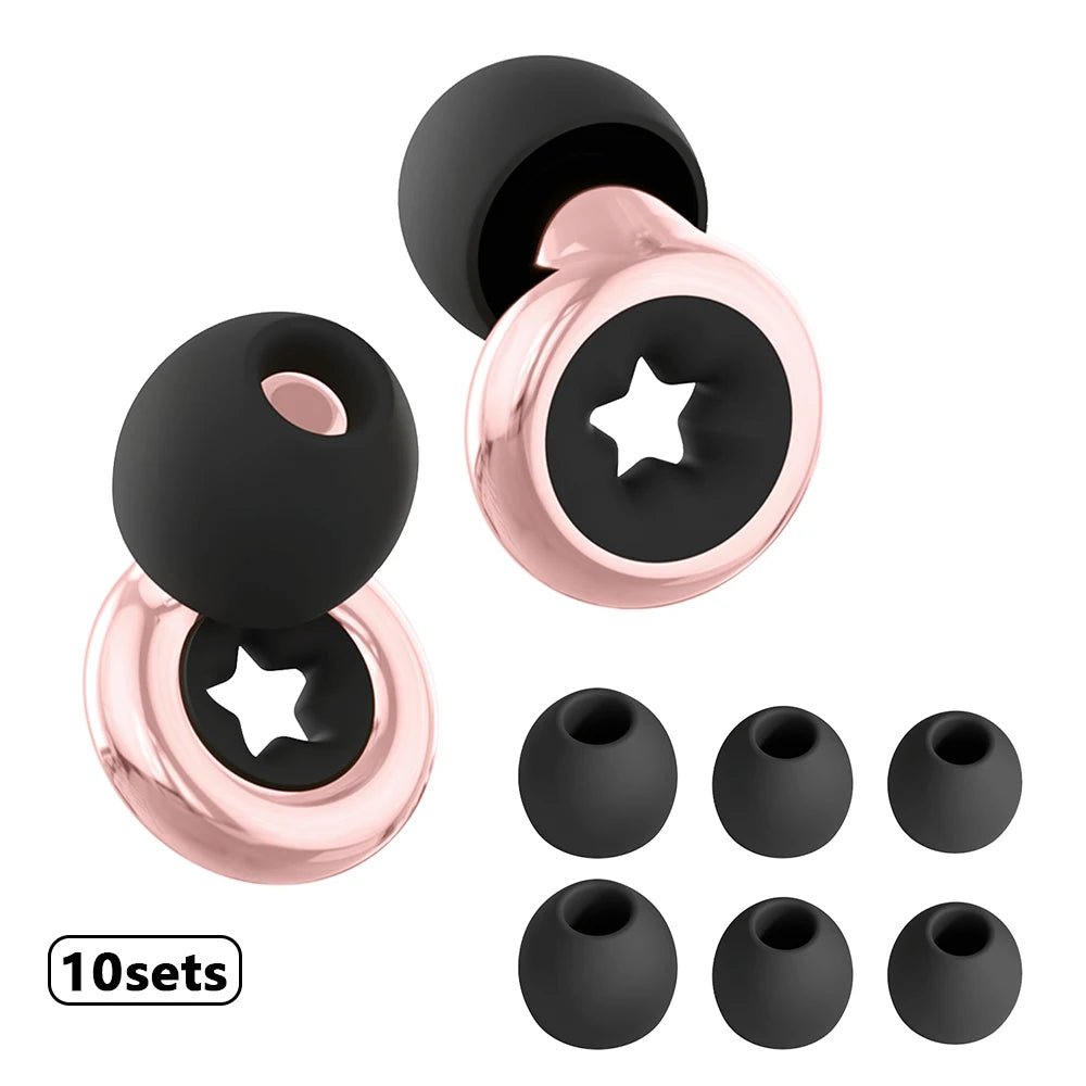 Wiederverwendbare Ohrstöpsel – Lärmlinderung mit klarer Sprache für soziale Versammlungen, Arbeit und Lärmempfindlichkeit – Ohrstöpsel zur Geräuschreduzierung - Earplugs Prime