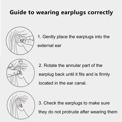 Wiederverwendbare Ohrstöpsel – Lärmlinderung mit klarer Sprache für soziale Versammlungen, Arbeit und Lärmempfindlichkeit – Ohrstöpsel zur Geräuschreduzierung - Earplugs Prime