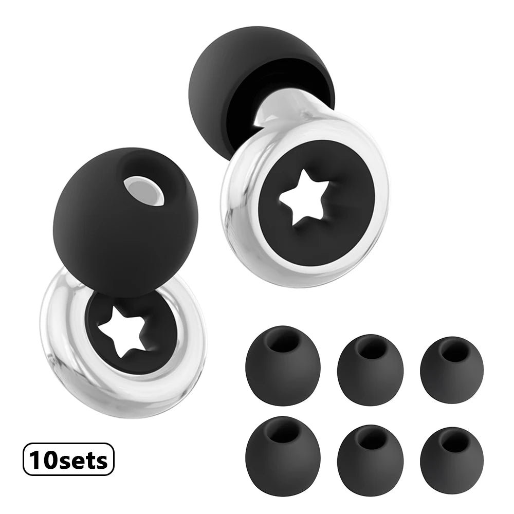 Wiederverwendbare Ohrstöpsel – Lärmlinderung mit klarer Sprache für soziale Versammlungen, Arbeit und Lärmempfindlichkeit – Ohrstöpsel zur Geräuschreduzierung - Earplugs Prime