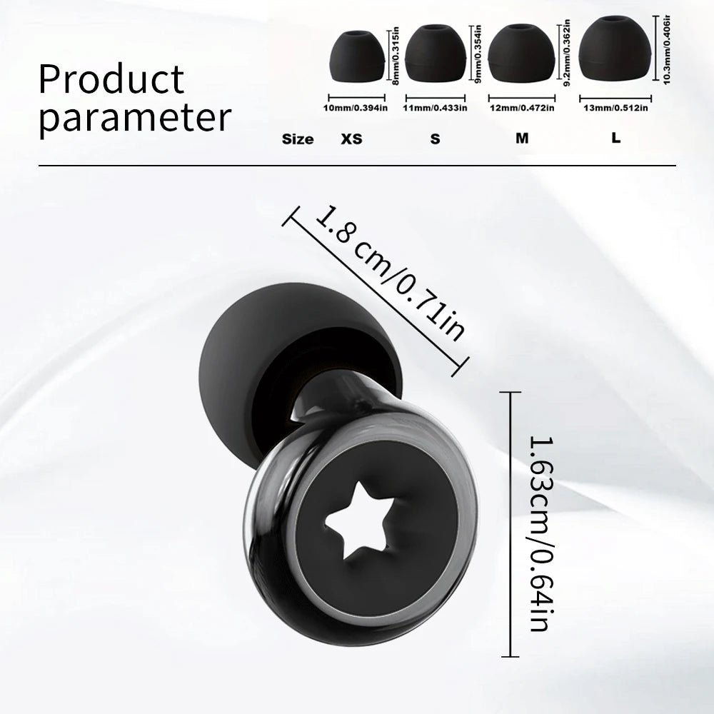 Wiederverwendbare Ohrstöpsel – Lärmlinderung mit klarer Sprache für soziale Versammlungen, Arbeit und Lärmempfindlichkeit – Ohrstöpsel zur Geräuschreduzierung - Earplugs Prime