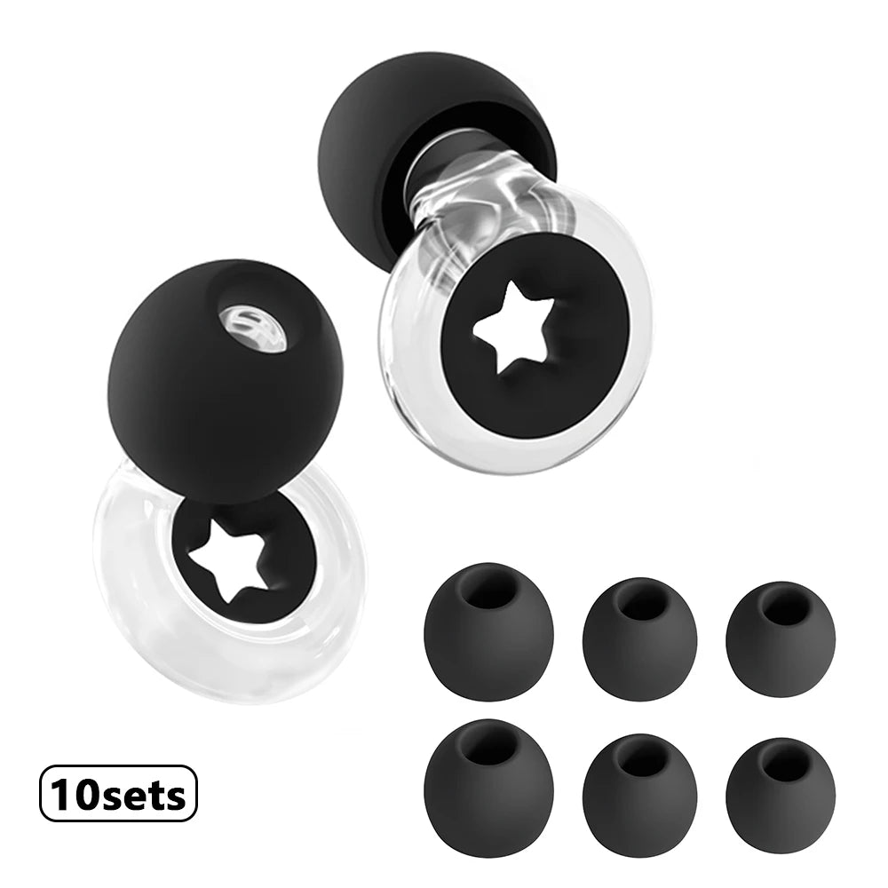 Wiederverwendbare Ohrstöpsel – Lärmlinderung mit klarer Sprache für soziale Versammlungen, Arbeit und Lärmempfindlichkeit – Ohrstöpsel zur Geräuschreduzierung - Earplugs Prime